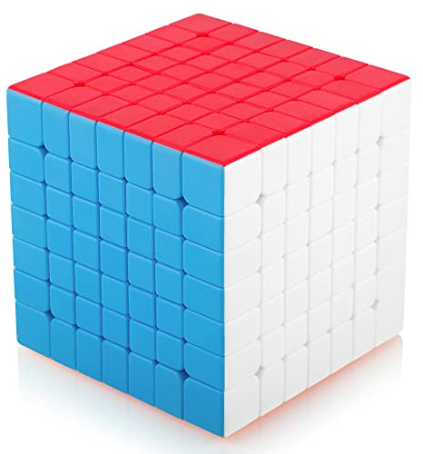 Speed Cube Stickerless 7x7 Magico Cubo Velocità Puzzle