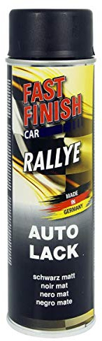 Fast Finish Rallye Lack schwarz matt 500 ml