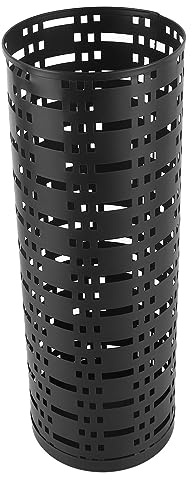 Schirmständer, Regenschirmhalter aus Metall für den Eingangsbereich im Freien Büro Zuhause, Rostfrei Wasserdicht Rund Regenschirmhalter Aufbewahrungskorb, Modern Umbrella Organizer
