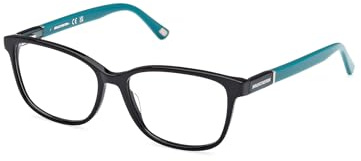 Skechers Damen Brille mit Sehstärke Quadratisch | Gefertigt aus Acetat, optional mit Sonnenbrillentönung oder Blaulichtfilter, inklusive Brillenetui