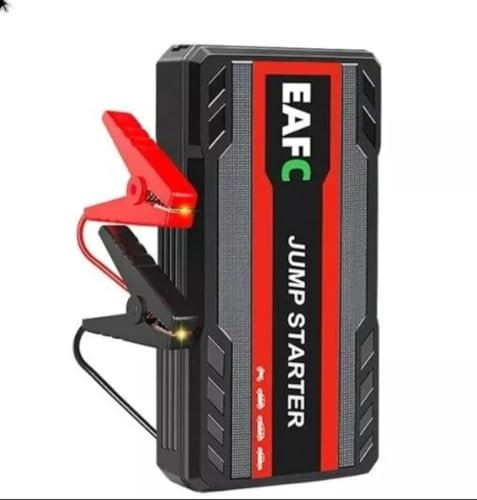 Démarreur de Batterie Portable, 1200mAh, 12V, USB, pour Moteur jusqu'à 3L Booster