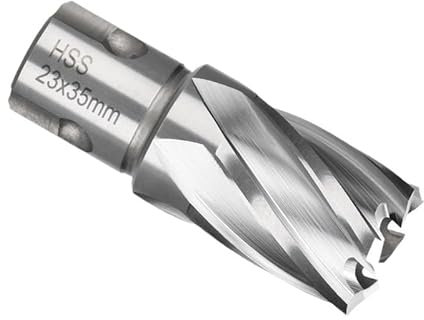 1pcs HSS Drill Bit Metal Hole Cutter 12mm-30mm Diameter Hollow Drill Bit for Magnetic Drill Metal Core Drilling Tools(15x55mm)