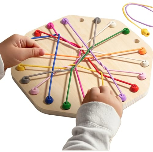 Brainy Knots Spiel, Brainy Knots Rope Untangling Tisch Strategie Brettspiel, Logik Spiele Knot Logic Spiel, Twisted Games Buntes Gedrehtes Seil Puzzlespiel, Familienspiele 2 Bis 4 Spieler