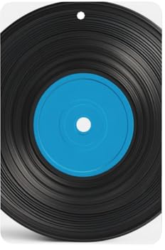 Black Vinyl Record Car Air Fresheners 4 Pcs Hanging Scented Cards Fragrance Scented Cards For Car Aromatherapy Tablets