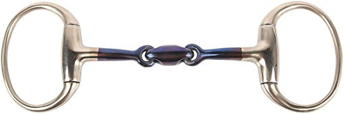 Harry's Horse Olivenkopftrense Sweet Iron doppelt gebrochen 14 mm Dickes Mundstück