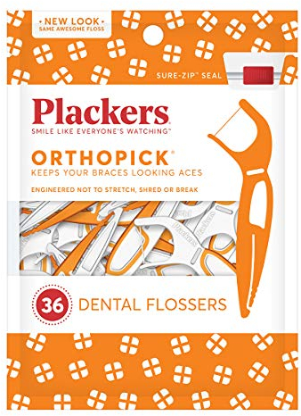 PLACKERS - ORTHOPICK porte fils dentaires pour bagues orthodontiques et autres appareils dentaires