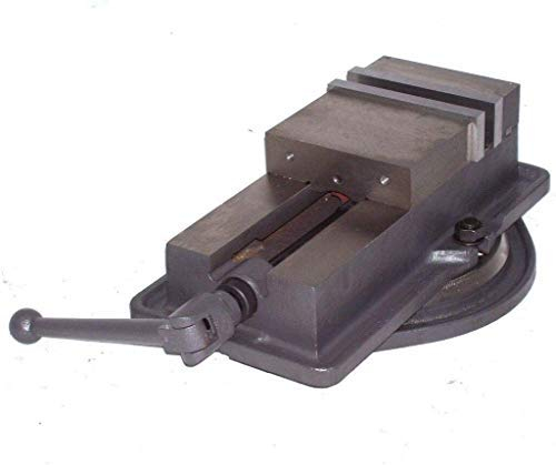 55527 Maschinenschraubstock drehbar QM 160mm 6 Niederzug Schraubstock drehen AWZ