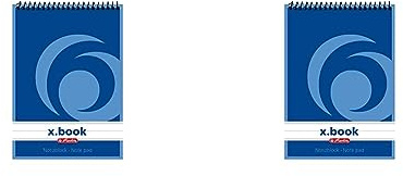 Herlitz 110619 Spiralnotizblock A6, 50 Blatt 10 Stück (Packung mit 2)