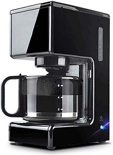 Kaffeemaschine, Filterkaffeemaschine, Kaffeemaschine mit einem Fassungsvermögen von 0,75 Litern, produziert bis zu 7 Tassen, Timerfunktion, Trockenkochschutz, 680 W, Wiederverwendbar, Waschbarer