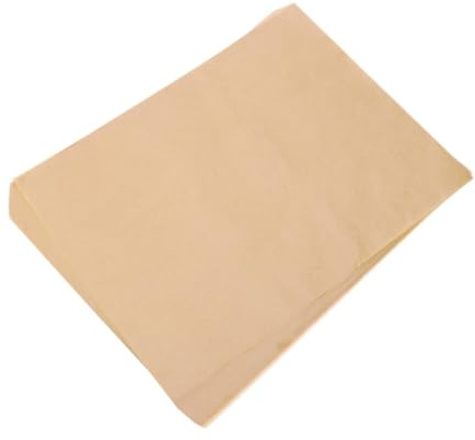 Papier Sulfurisé Rectangulaire 100 Feuilles Prédécoupées, 35x25cm | Revêtement Antiadhésif, pour Moule à Gâteau et Cuisson, Nettoyage Facile, Usage Professionnel