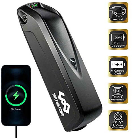 36V Electric Bicycle Battery for 0-2200W Mountain Bike - Durable Lithium Ebike battery for Rear wheel Electric Bikes Conversion Kit (36V 20.8Ah 0-700W(LG/Cells))