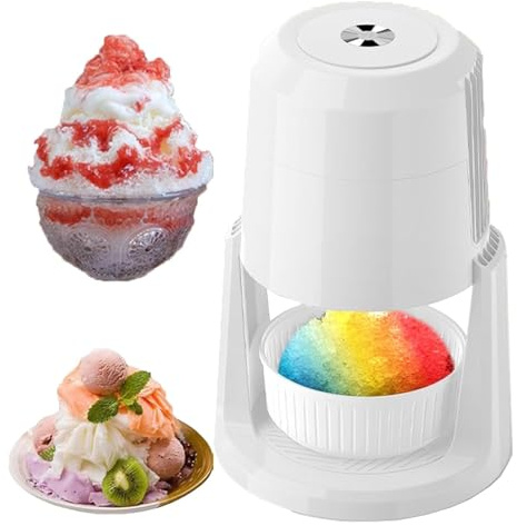 Macchina per ghiaccio rasata portatile con posizioni regolabili e a basso rumore per uso domestico e commerciale
