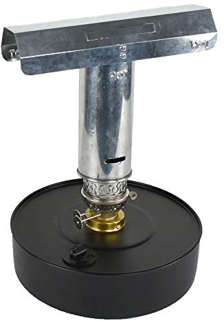 Sterling Ventures Single Chimney Paraffin Heater, Greenhouse Warmer, 4.5L, Adjustable Wick, 1600W