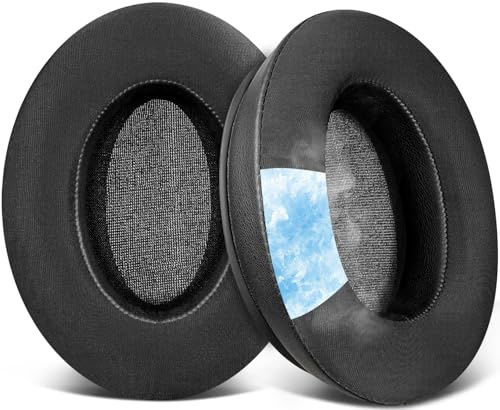 SOULWIT Kühl Ohrpolster für Sennheiser HD280 (Pro) – Schwarz | für HD280/HD280-13/HD280-Pro/HD281, HMD280/HMD280 Pro/HMD280-13/HMD281/HMD281 Pro Kopfhörer