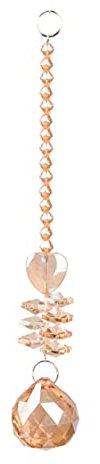 ORFOFE Kristall-lampen-perlenvorhang 6-teiliges Ornament Für Hochzeitsdekor Und Heimdekoration