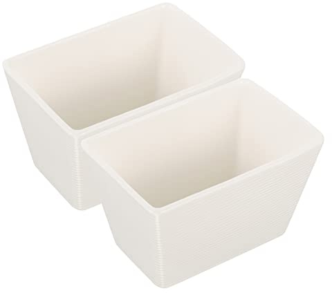 VOSAREA Boîte à Sucre en Céramique Blanche de Cube Couvercle et Résistance Haute Température pour Café et Barbecues en Plein Air