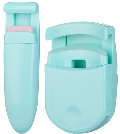 Viaje rizador de pestañas, rizador de pestañas de ojos,Rizador de pestañas de aspecto natural - Accesorios de maquillaje de pestañas de viaje portátil para mujeres Familia de amigos juveniles para niñ