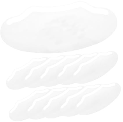 VALICLUD 50pièces Visière De Douche Transparente Lot Pour Protection Oculaire Coupe De Cheveux Et Maquillage Usage Salon Ou Domicile