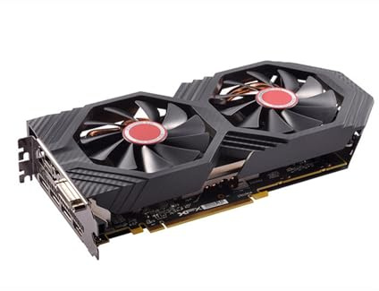 Radeon RX590 Tarjeta de gráficos PC Gaming High Performance GDDR5 8GB 256bit 1400,2000 Core Frecuencia HDMI Displayport DVI HDMI DisplayPort adecuado para entusiastas de los juegos
