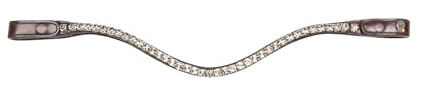 WALDHAUSEN X-Line Stirnband Shine, braun, Silber, WB