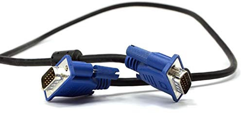 JAFSAL ONLINE High-Resolution VGA Cable Full HD Monitor Cable Male to Male Extension Cable for PCs, Laptops, Monitors, Projectors and More 3 Meter