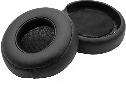 vhbw cuscinetti auricolari di ricambio compatibile con Beats Monster by Dr. Dre Mixr cuffie, headset, poliuretano/gommapiuma nero