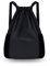 VIKY Turnbeutel Kordelzug Sportbeutel Schwarz, Nylon Turnbeutel Wasserdicht mit Verstellbar Kordelzug Beutel Rucksack,Hohe Kapazität Turnbeutel Damen & Jungen für Schule, Sport und Gym Bag