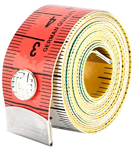 Règle Souple pour Mesurer Le Corps Mètre Ruban pour Corps et Couture 150 cm/60 Pouces, Ruban de Mesure Souple Double Face pour Mesures, Centimètres et Pouces