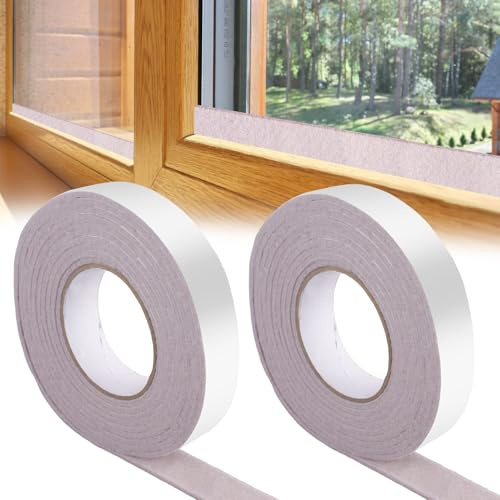 8mx3cm Patins en Feutre Auto-Adhésifs,Feutrine Autocollante Feutre | Taille Antiderapant Feutre Adhesive, Découpe Libre de Toute Convient pour Protéger Vos Meubles et Parquets en Bois