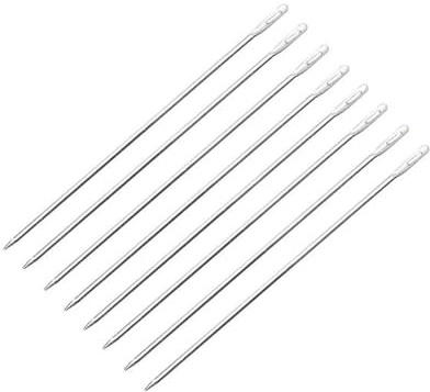 6pcs Poultry Brider Needles, Stainless Steel Cooking Needle for Roasted Turkey Rolled Meats