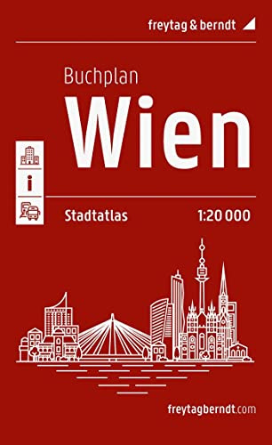 Wien, Buchplan 1:20.000, freytag & berndt: Stadtatlas (freytag & berndt Stadtpläne)