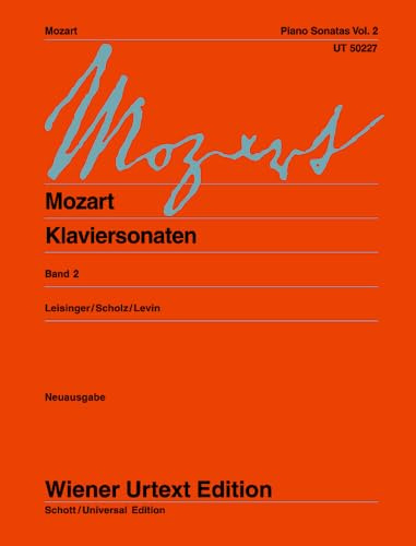 Klaviersonaten: Nach den Quellen. Band 2. Klavier. (Wiener Urtext Edition, Band 2)