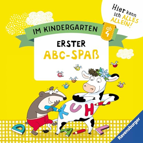 Im Kindergarten: Erster Abc-Spaß: Hier kann ich alles allein!