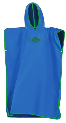 QKTYB Poncho de Bain Adulte, Microfibère Poncho Plage Femme Homme, Serviette Poncho Adulte Rapid Séchage, Poncho Surf Léger avec Capuche pour Surf Piscine Taille Universelle