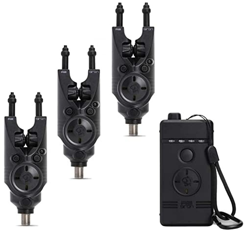 Nash Siren R2 Präsentationsset mit Bissalarm und Empfänger mit 3 Alarmen und Empfänger