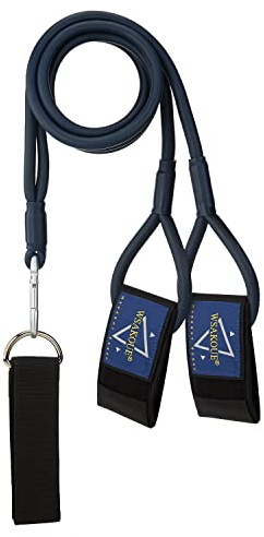 Baseball Band, Resistance Band for Baseball Player and Softball Pitchers, Baseball Pitching Trainer and Arm Trainer for Throwing Training, Baseball Training Equipment (40lb) - Blue