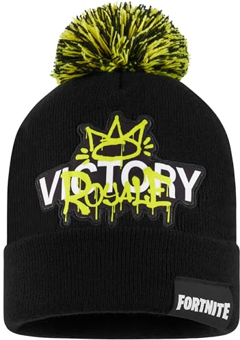 Fortnite Berretto Bambino Adolescente, Maglia Caldo Cappello Invernale, Accessori Invernali per Viaggi, Scuola, Regalo Ragazzo