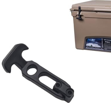 LATCH di gomma - morsetto per cattura del motore, blocco coperchio più fresco | di contenimento del cappuccio per durata, kit di chiusura a disegno regolabile, dispositivo di fissaggio elastic