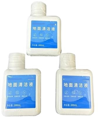 Solución limpiadora de suelos de 200ml, compatible con Mova G20/G30 Ultra/Z50 Ultra X50 X50pro X50 Ultra/X50 Maste(3 bottles)