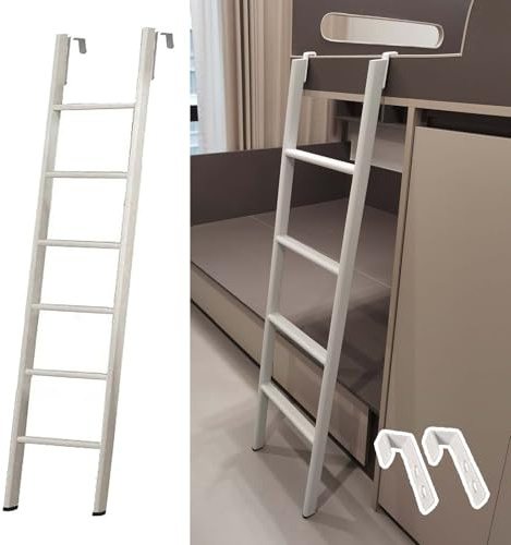 Scaletta Letto a Castello Letto Castello Doppio Rimovibile, Scalette Regolabili, Letti Gemelli Su Letto Castello Solo Scala Laterale Anteriore, Loft, 120 130 135 140 150 165 170 180cm(180cm/71)