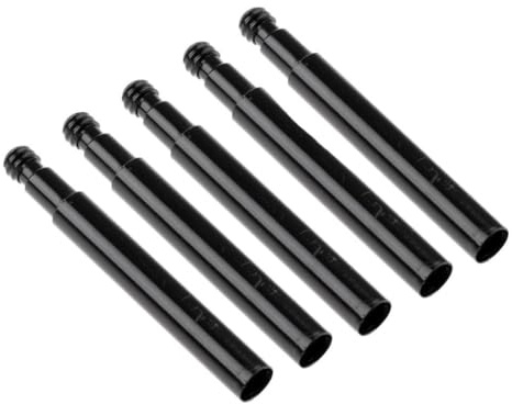 KIOALXZ Verschraubung zwischen Ventilschaft und Ventileinsatz. Fahren Sie sorgenfrei mit dem Fahrrad Ventileinsatz Verlängerer und Presta Verlängerer für, Schwarz, 50 mm