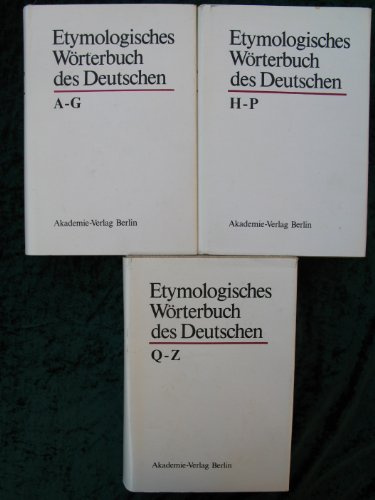 Etymologisches Wörterbuch des Deutschen