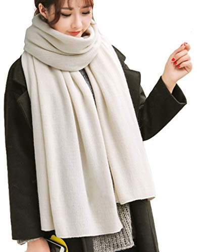Cheerlife Damen Strickschal Lang XXL Warme Grobstrick Schal Oversize Herbst Winter 200cm x 55cm