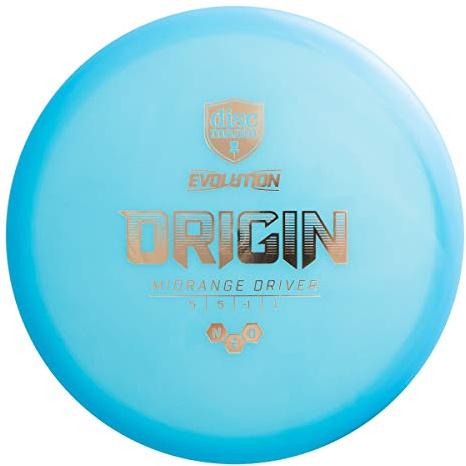 Discmania Evolution Neo Origin Mitteltöner-Golfscheibe [Farben können variieren] – 177-180 g