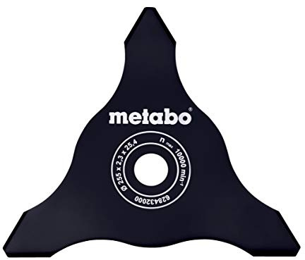 METABO 628432000 - Disco contrahierbas 3 dientes para desbrozadoras a batería