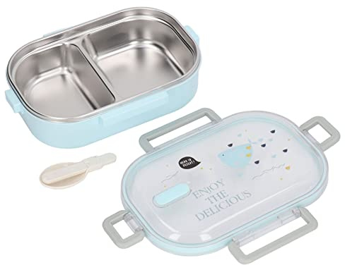 de Acero Inoxidable scaldavivande elettrico portatile con Aislamiento Térmico scaldavivande elettrico portatile Estilo Japonés, Sello de Silicona de Grado -dozen