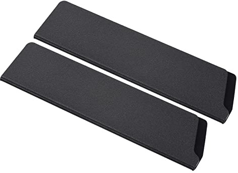 PATIKIL ABS Knife Cover Sleeves for 8 Chef Knife, 2 Pack Knives Edge Guard Blade Protector Universal Knife Sheath for Home Kitchen, Black