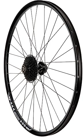 REDONDO 29 Zoll Hinterrad Laufrad Hohlkammer Felge Schwarz Disc + 8- Fach Kassette