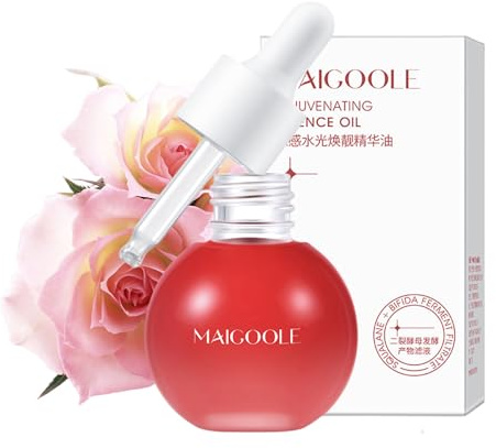 Huile essentielle de rose hydratante pour le visage, sérum hydratant naturel pour le visage, rides pour une peau plus lisse, plus douce, pour hydrater, raviver, revigorer, apaiser