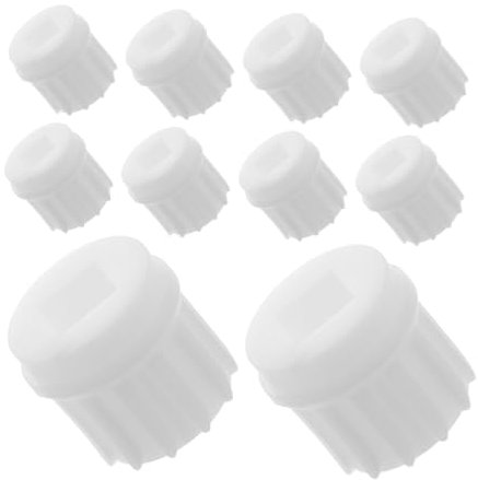 SHOWERORO 10piezas Accesorios Para Picadoras De Carne Repuestos Esenciales Para Máquina Picadora Tubos De Embutido y Accesorio Triturador Para Cocina y Procesamiento De Carne